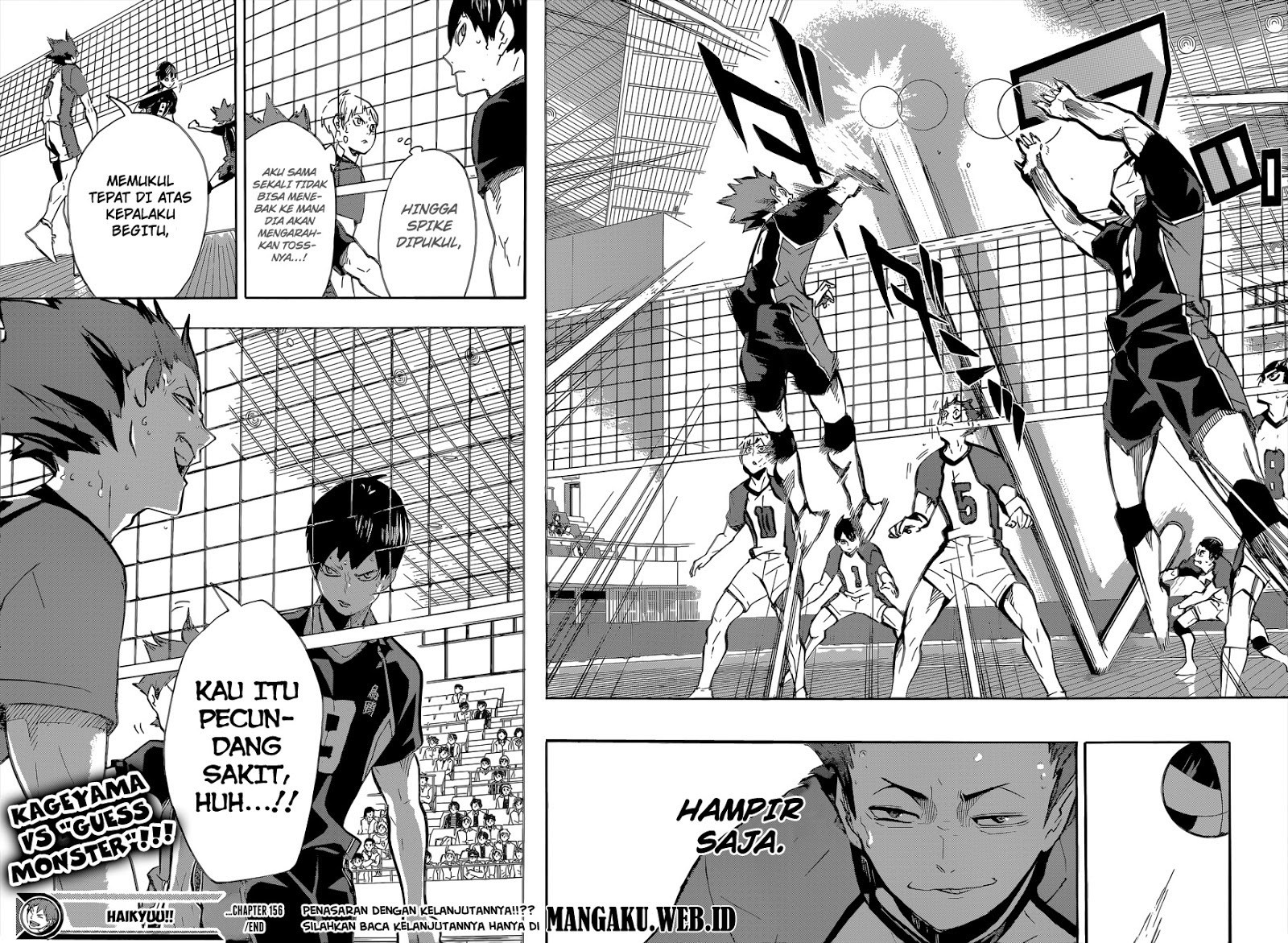 Baca Haikyuu!! - Chapter 156 halaman 16