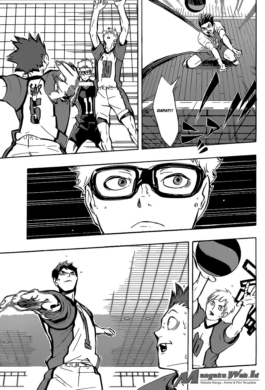Baca Haikyuu!! - Chapter 157 halaman 16