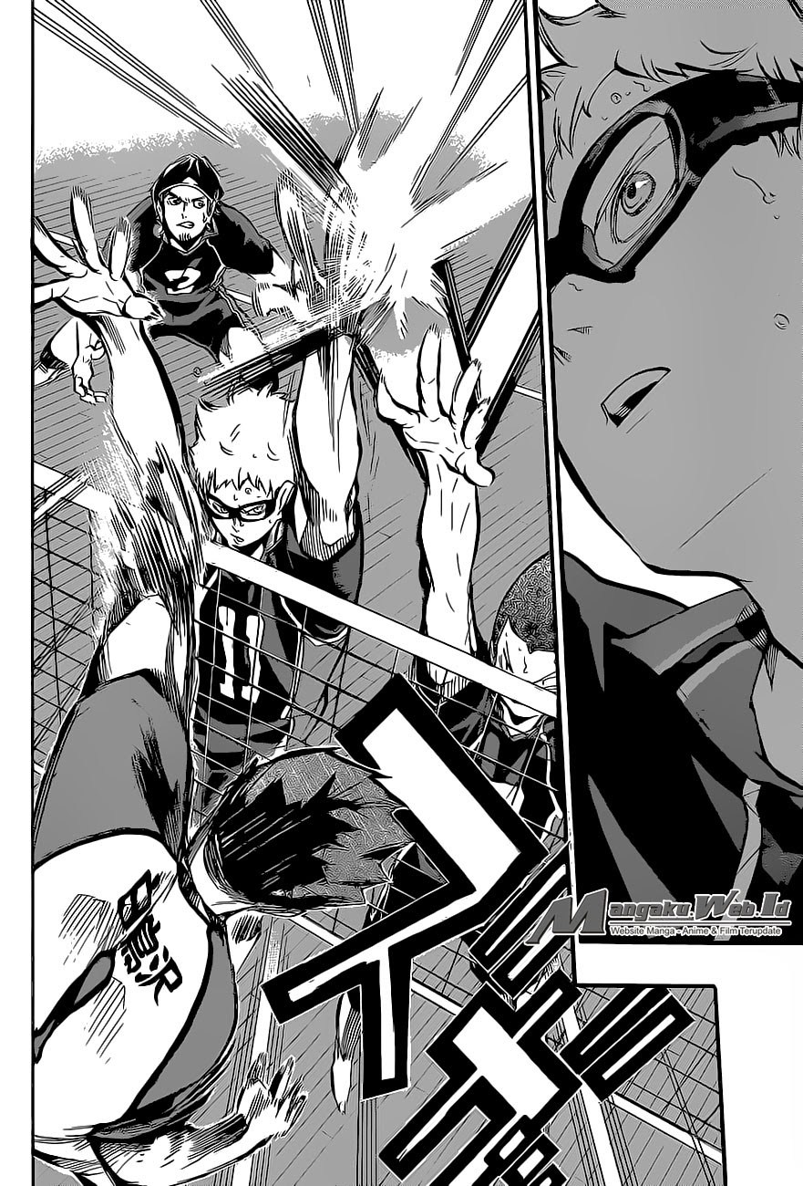Baca Haikyuu!! - Chapter 157 halaman 17