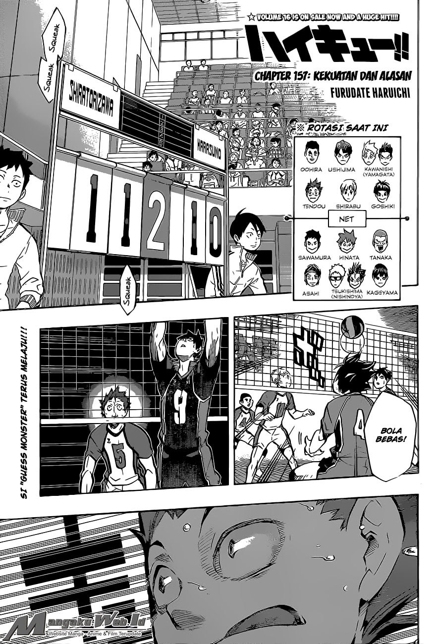 Baca Haikyuu!! - Chapter 157 halaman 2