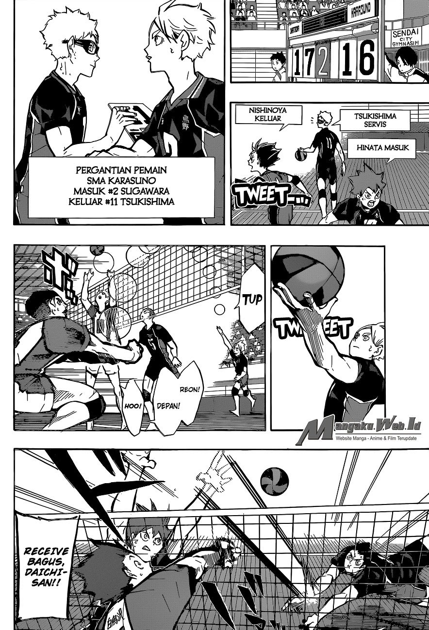 Baca Haikyuu!! - Chapter 158 halaman 7