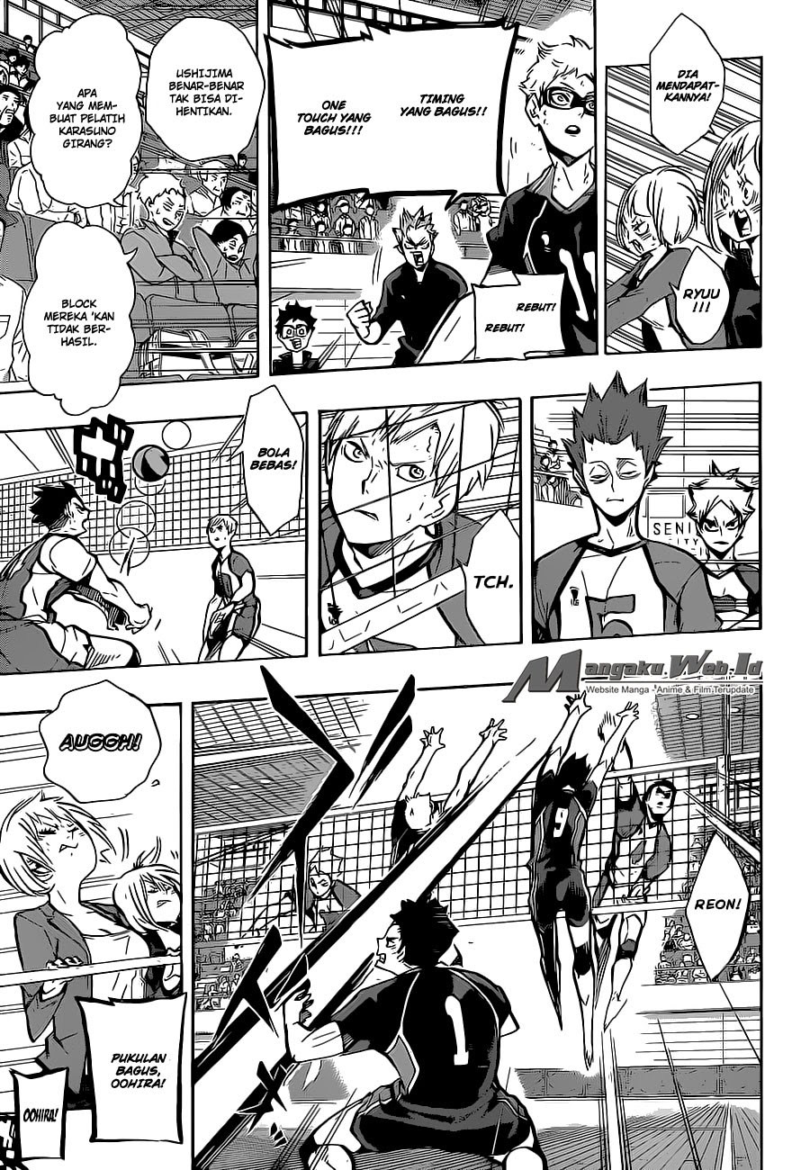Baca Haikyuu!! - Chapter 159 halaman 10