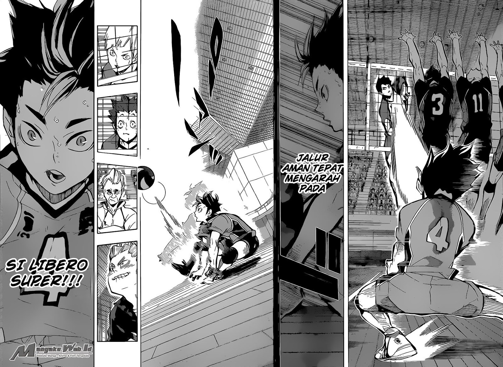 Baca Haikyuu!! - Chapter 159 halaman 15