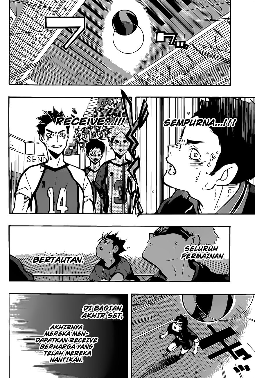 Baca Haikyuu!! - Chapter 159 halaman 16