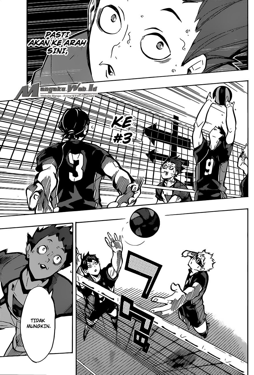Baca Haikyuu!! - Chapter 159 halaman 17