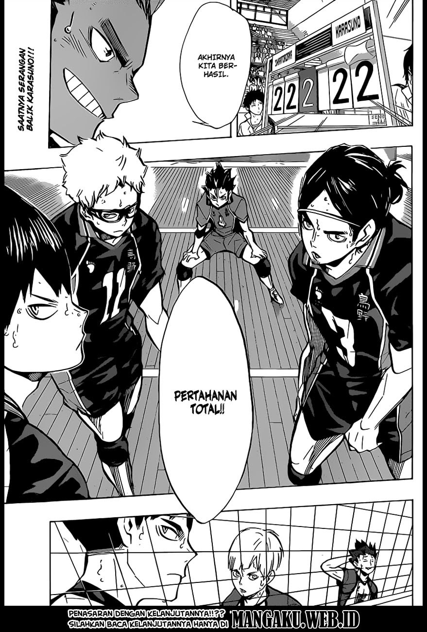 Baca Haikyuu!! - Chapter 159 halaman 19