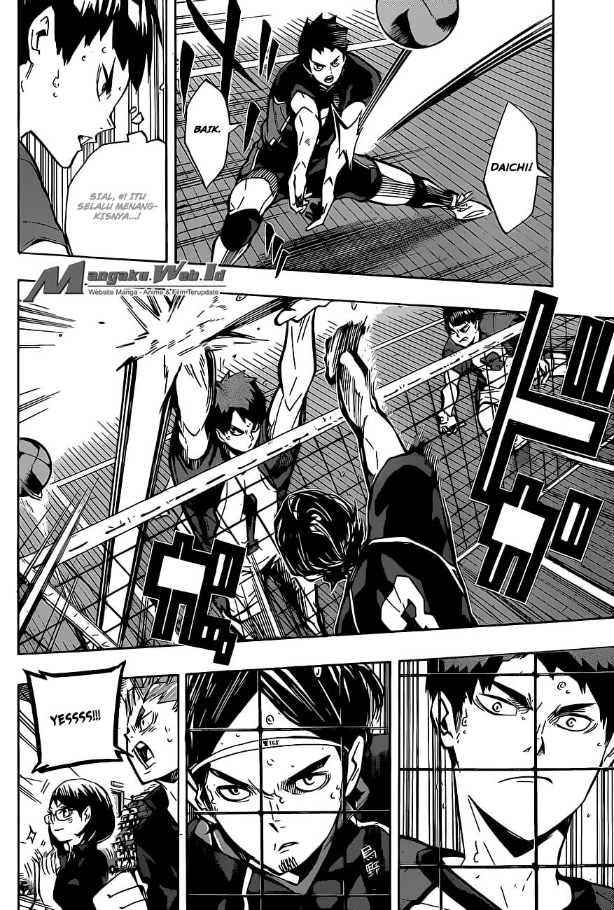 Baca Haikyuu!! - Chapter 159 halaman 7