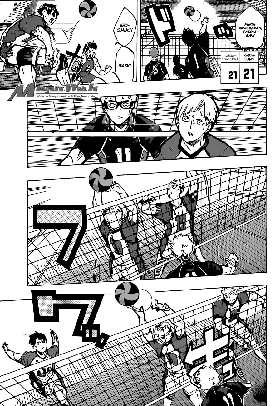 Baca Haikyuu!! - Chapter 159 halaman 8