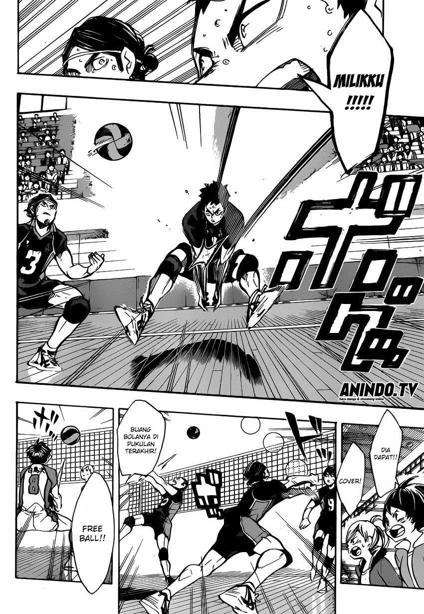 Baca Haikyuu!! - Chapter 160 halaman 15