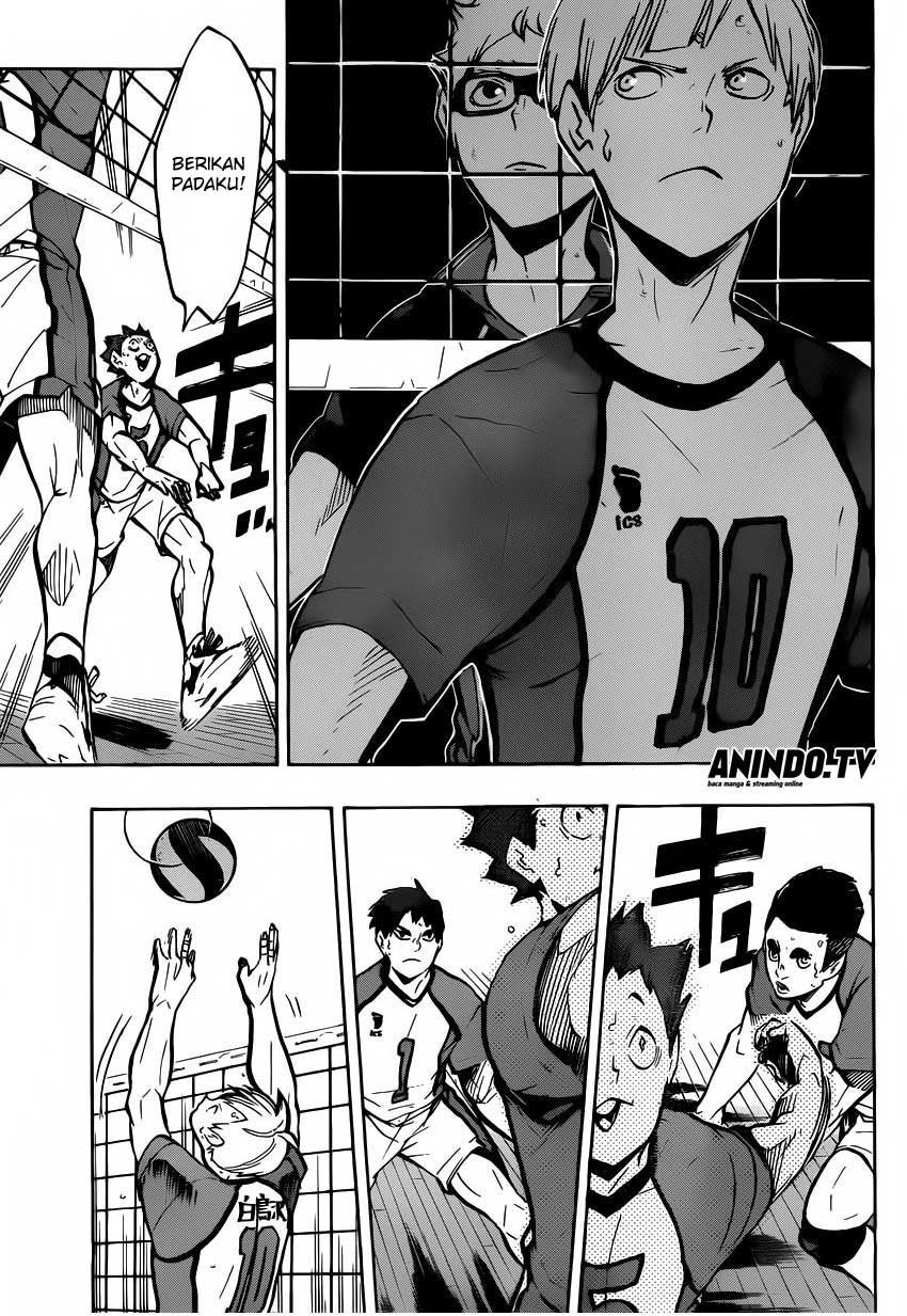 Baca Haikyuu!! - Chapter 160 halaman 16