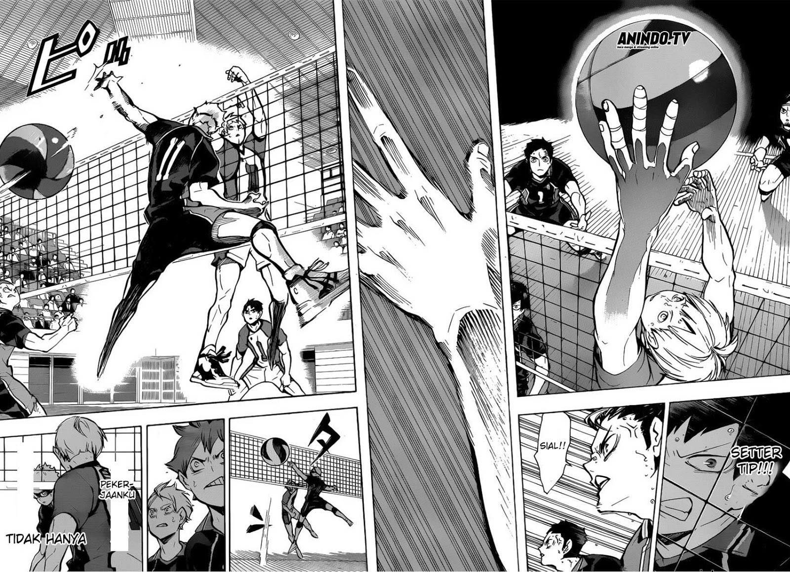 Baca Haikyuu!! - Chapter 160 halaman 17