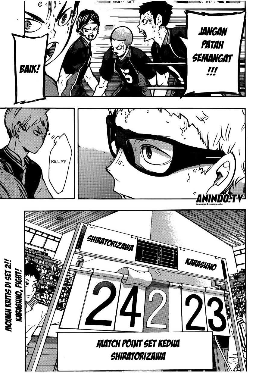 Baca Haikyuu!! - Chapter 160 halaman 19