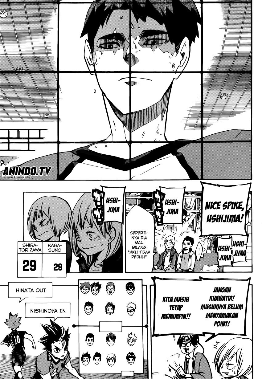 Baca Haikyuu!! - Chapter 163 halaman 17