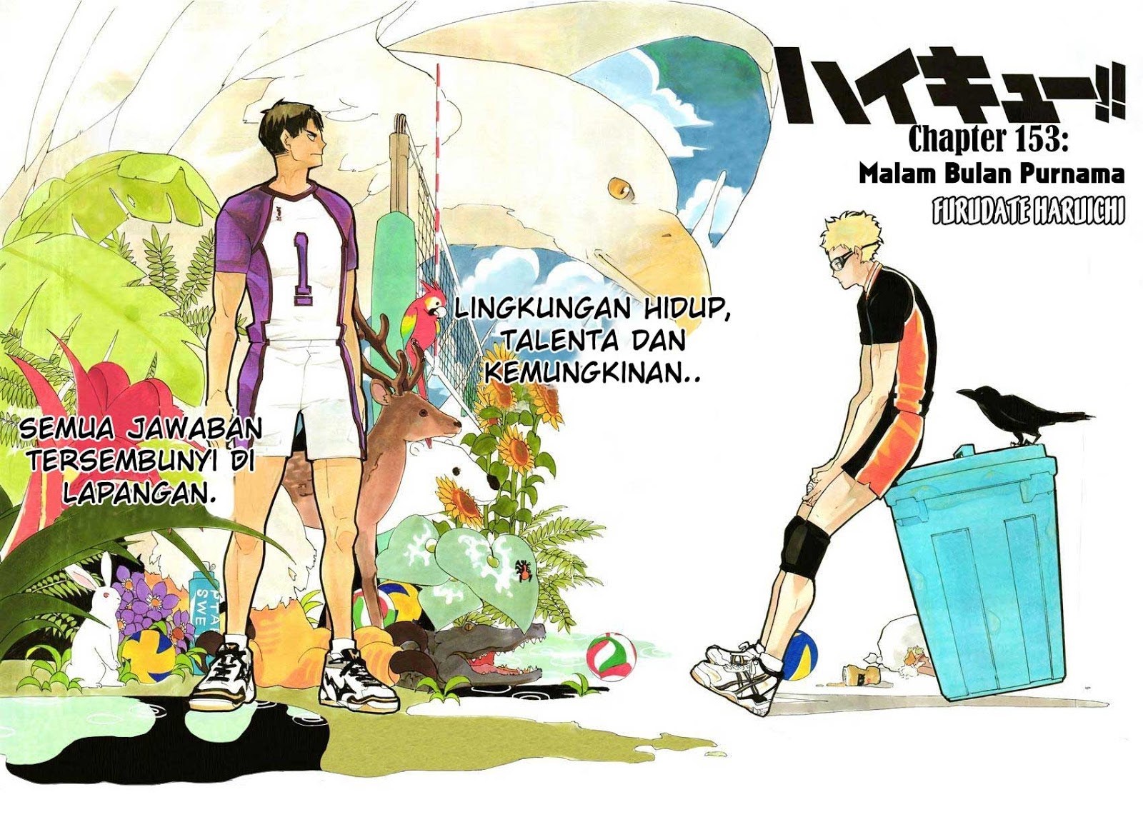 Baca Haikyuu!! - Chapter 163 halaman 9