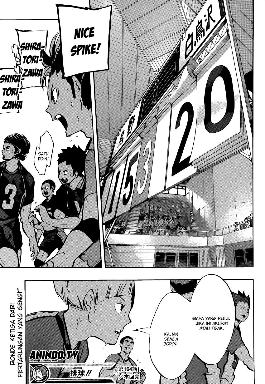 Baca Haikyuu!! - Chapter 164 halaman 20