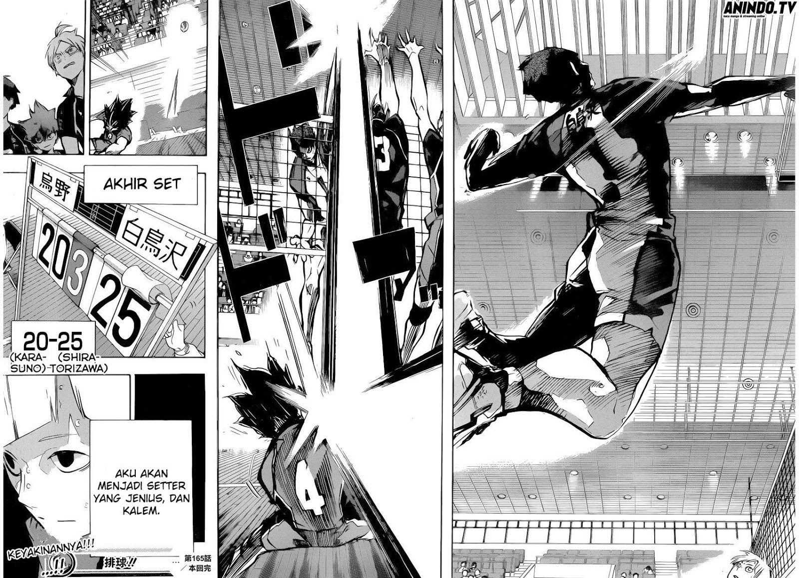Baca Haikyuu!! - Chapter 165 halaman 18