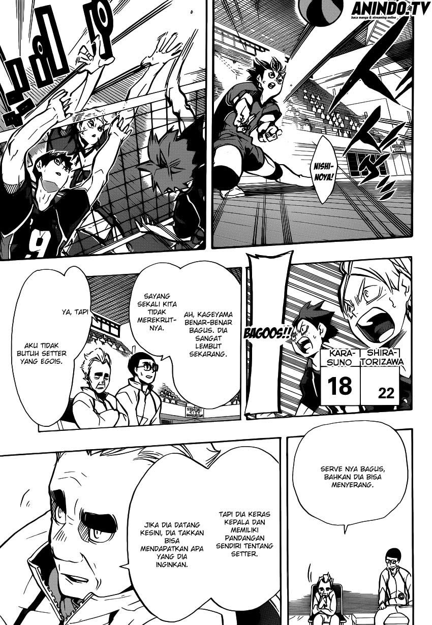 Baca Haikyuu!! - Chapter 165 halaman 9