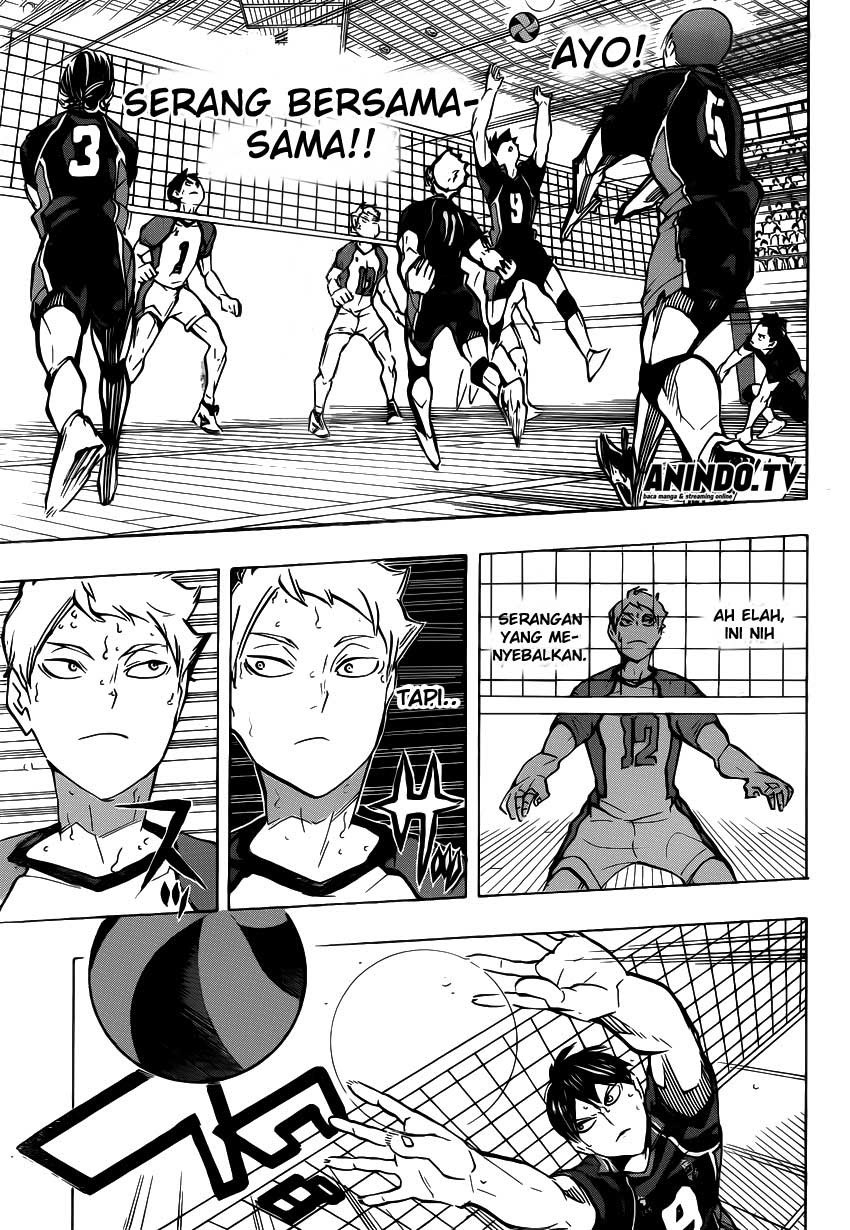 Baca Haikyuu!! - Chapter 167 halaman 17