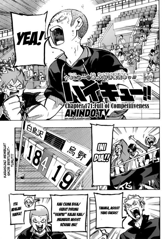 Baca Haikyuu!! - Chapter 171 halaman 2