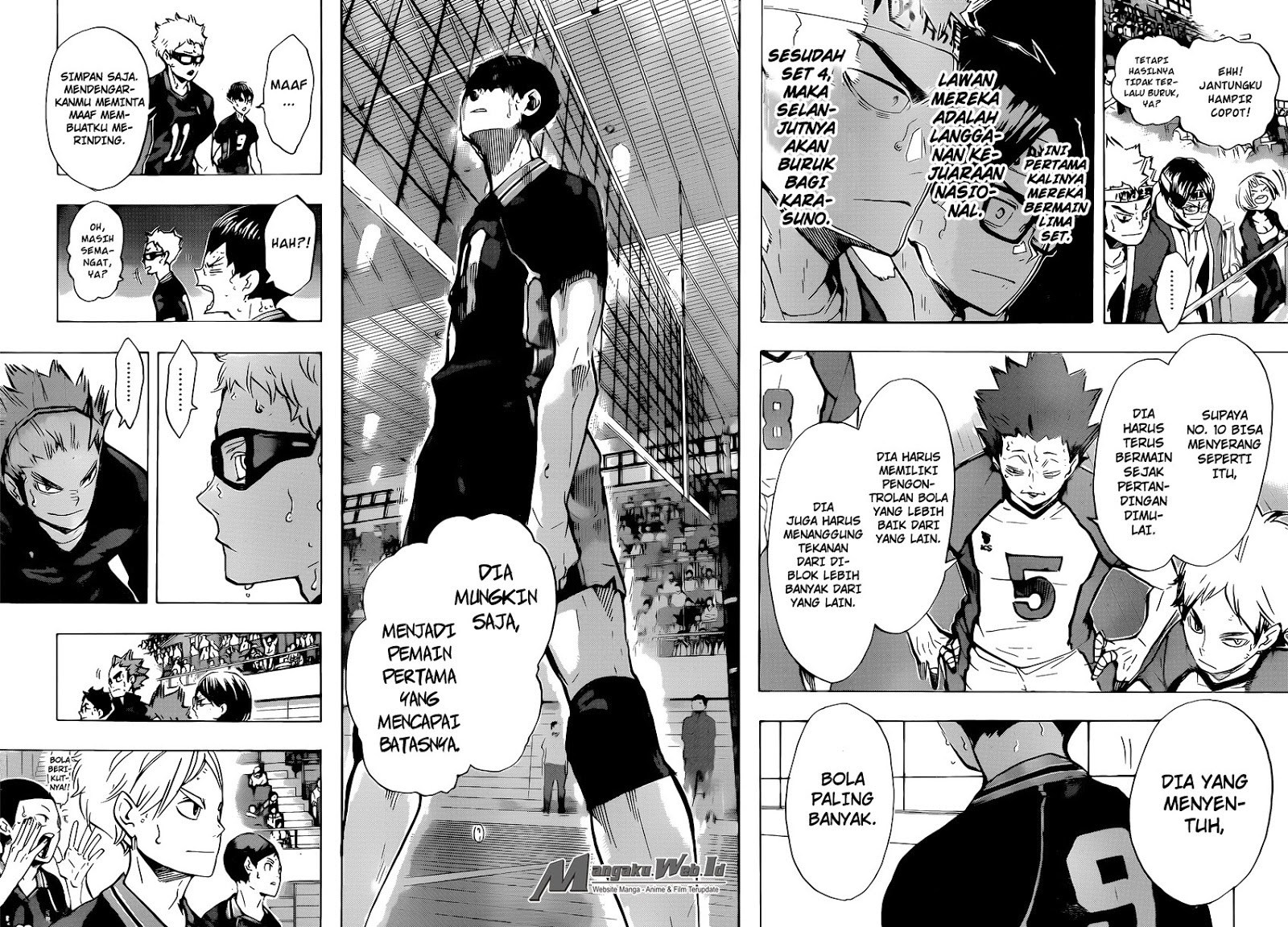 Baca Haikyuu!! - Chapter 172 halaman 17