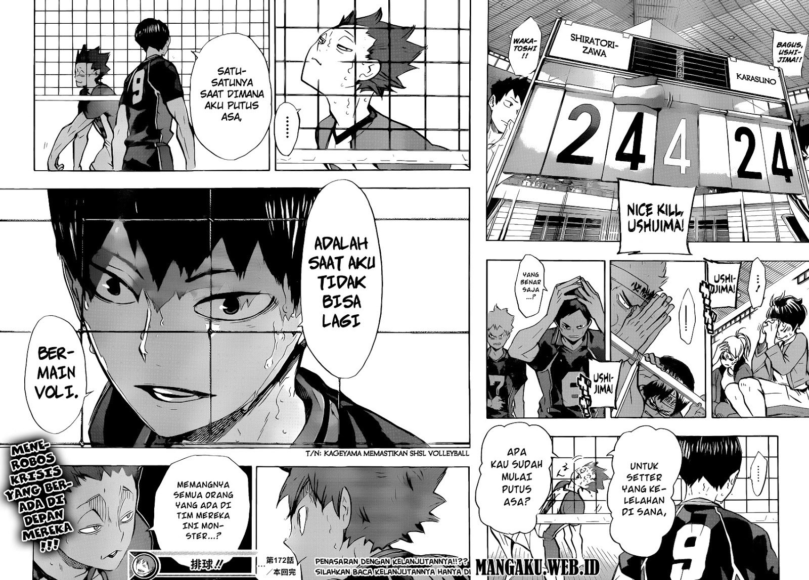 Baca Haikyuu!! - Chapter 172 halaman 23