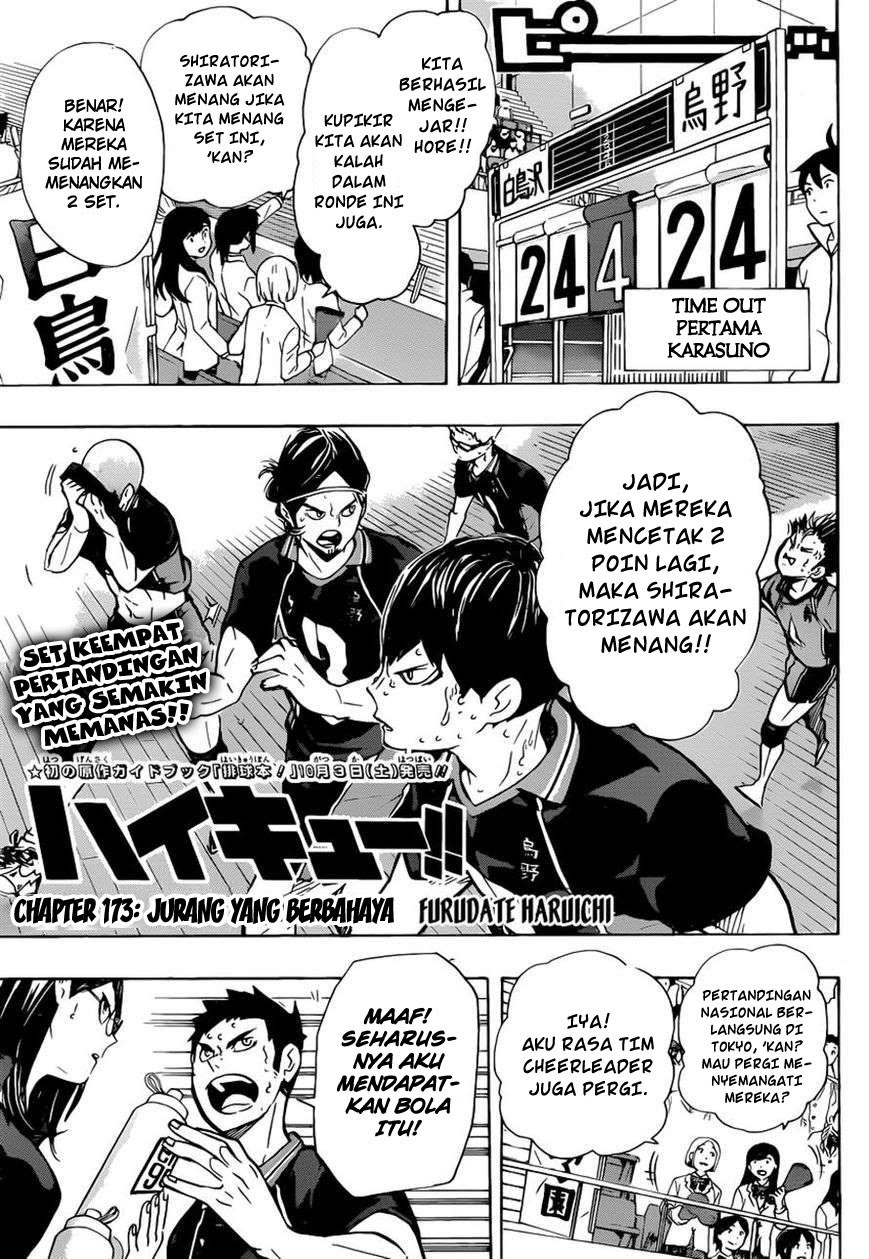 Baca Haikyuu!! - Chapter 173 halaman 2