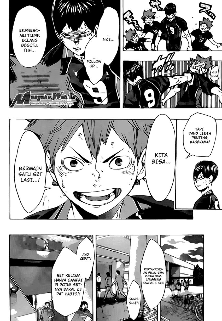 Baca Haikyuu!! - Chapter 174 halaman 17