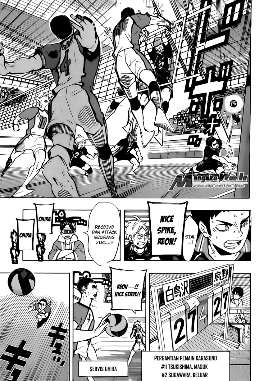 Baca Haikyuu!! - Chapter 174 halaman 9