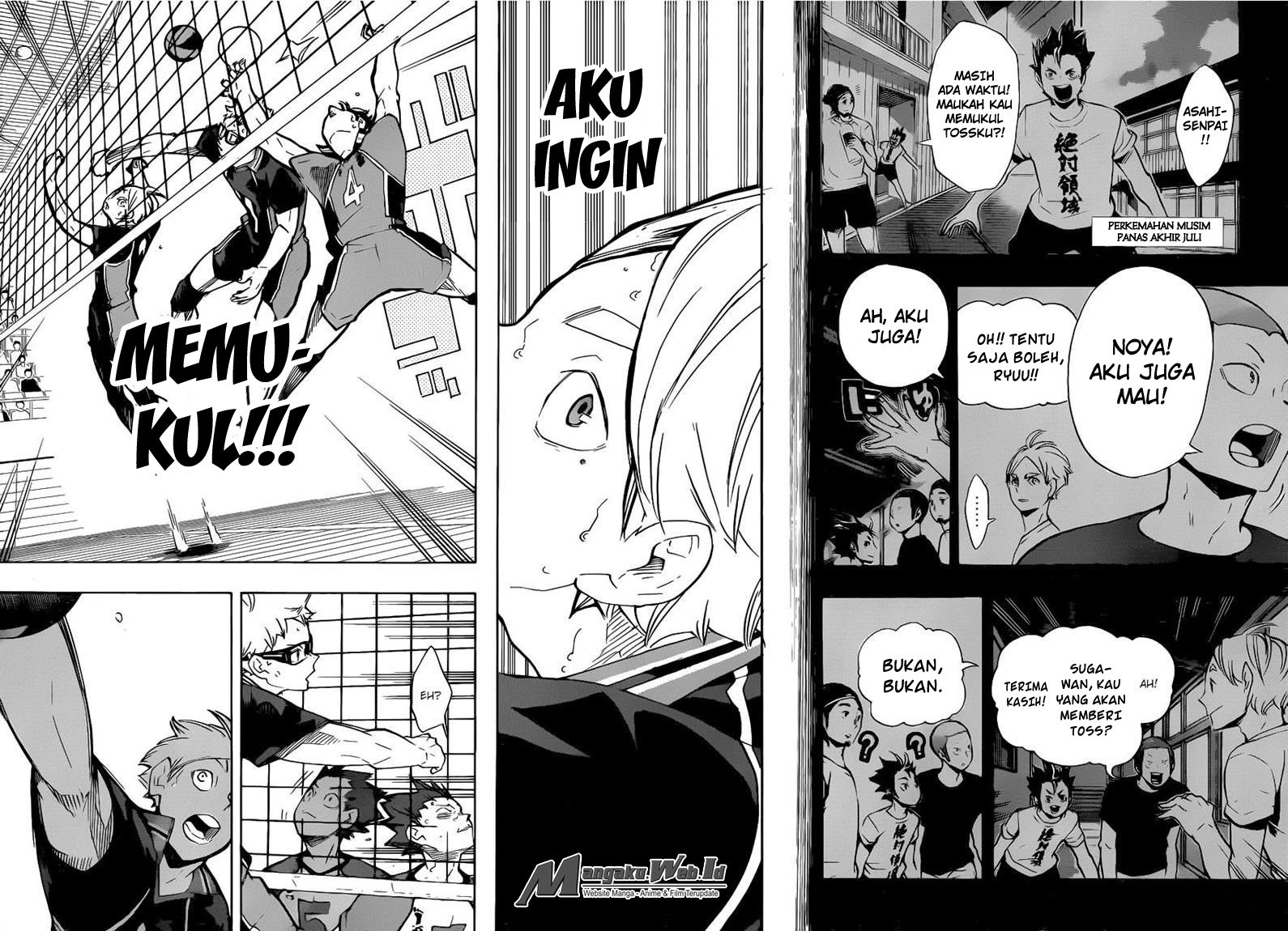 Baca Haikyuu!! - Chapter 175 halaman 18