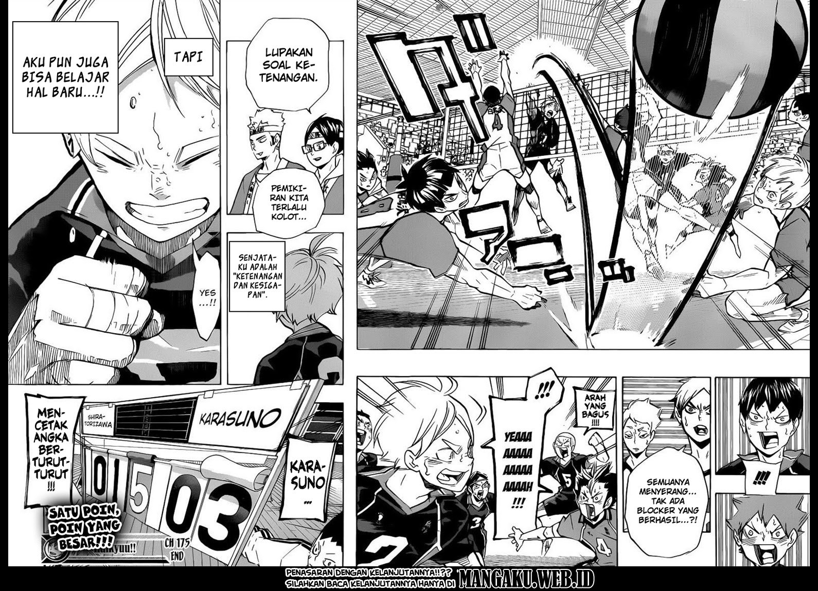 Baca Haikyuu!! - Chapter 175 halaman 19