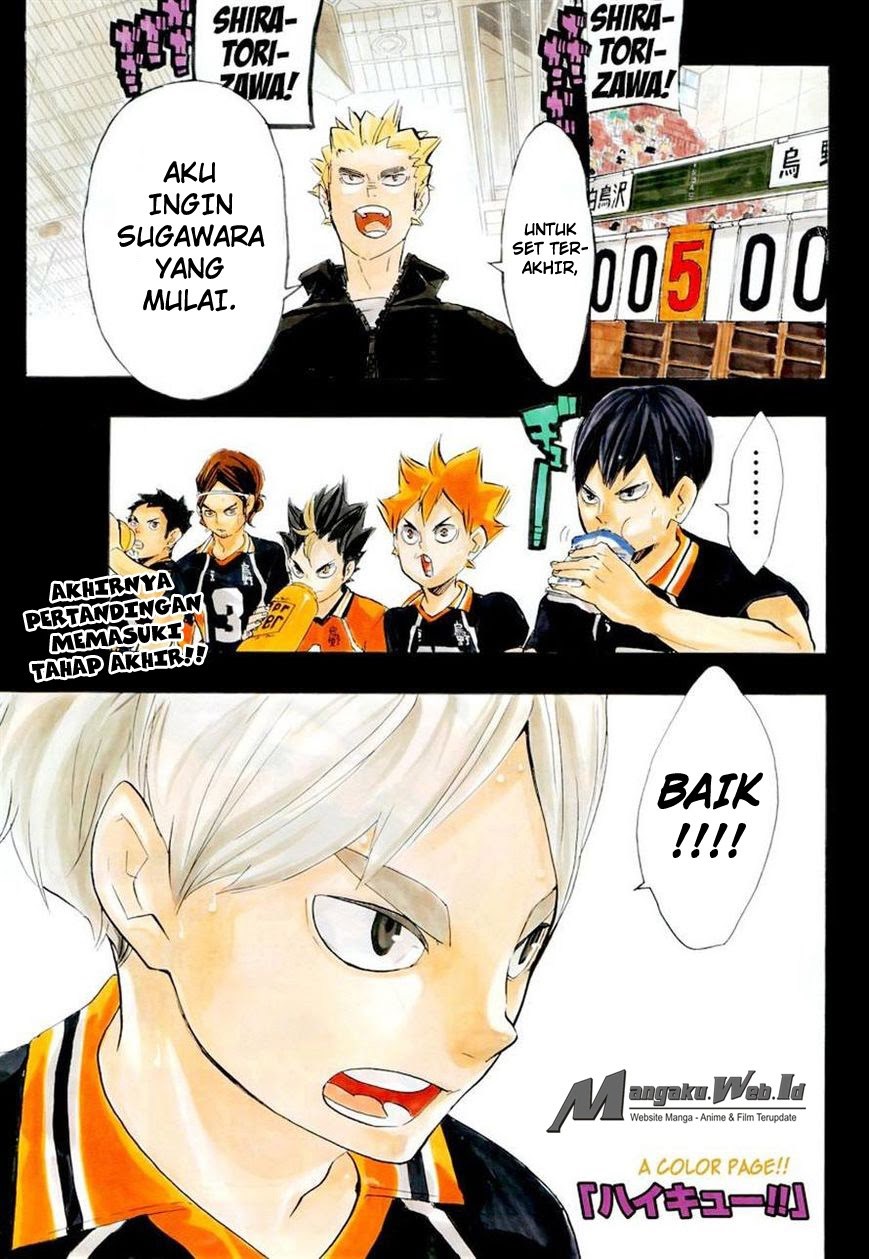 Baca Haikyuu!! - Chapter 175 halaman 4