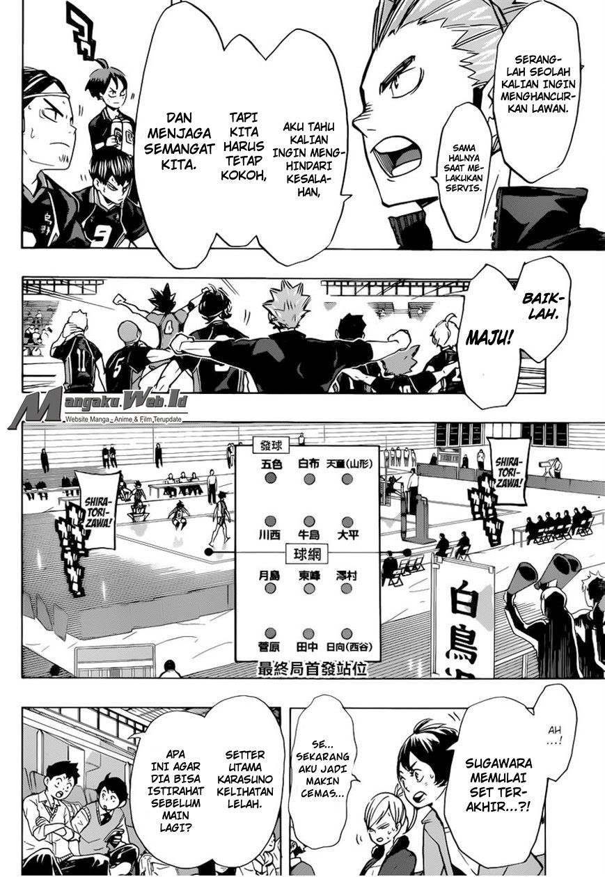 Baca Haikyuu!! - Chapter 175 halaman 9