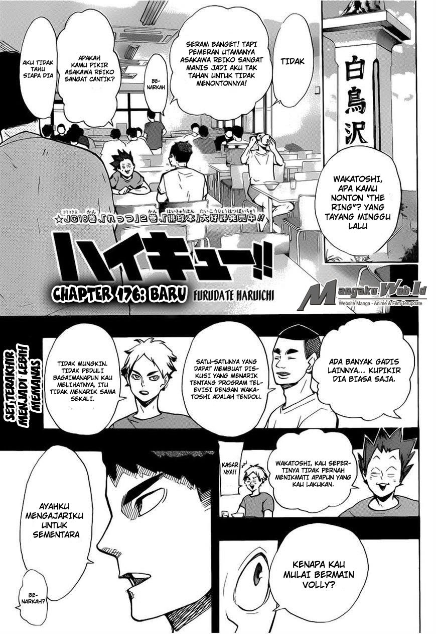 Baca Haikyuu!! - Chapter 176 halaman 1