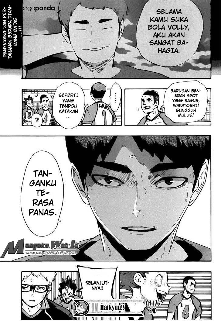 Baca Haikyuu!! - Chapter 176 halaman 18