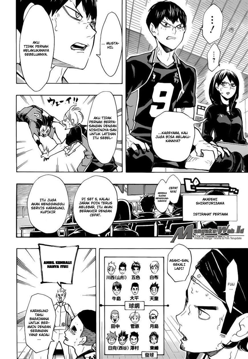 Baca Haikyuu!! - Chapter 176 halaman 6