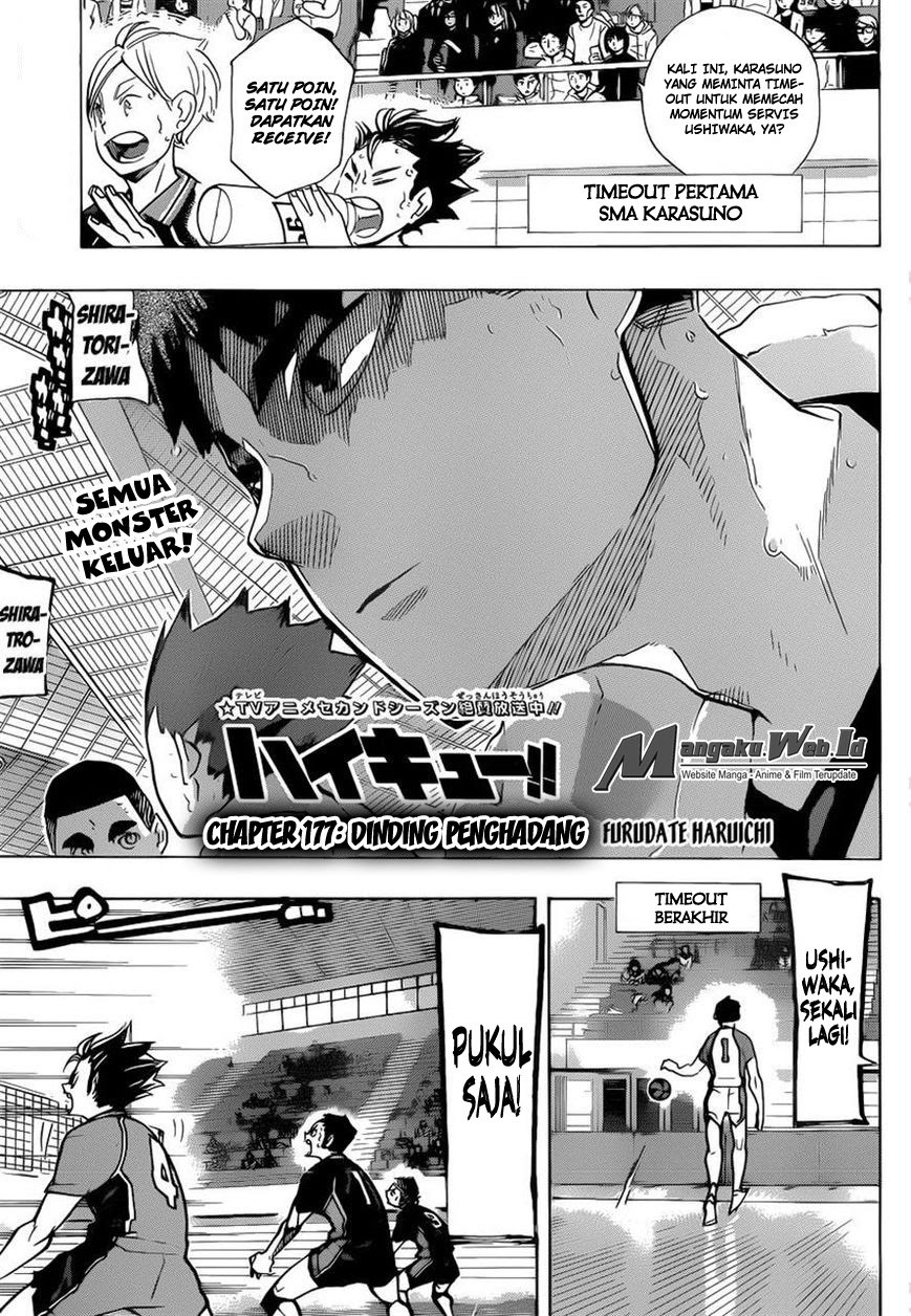 Baca Haikyuu!! - Chapter 177 halaman 1