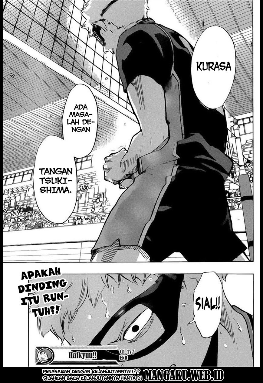 Baca Haikyuu!! - Chapter 177 halaman 18