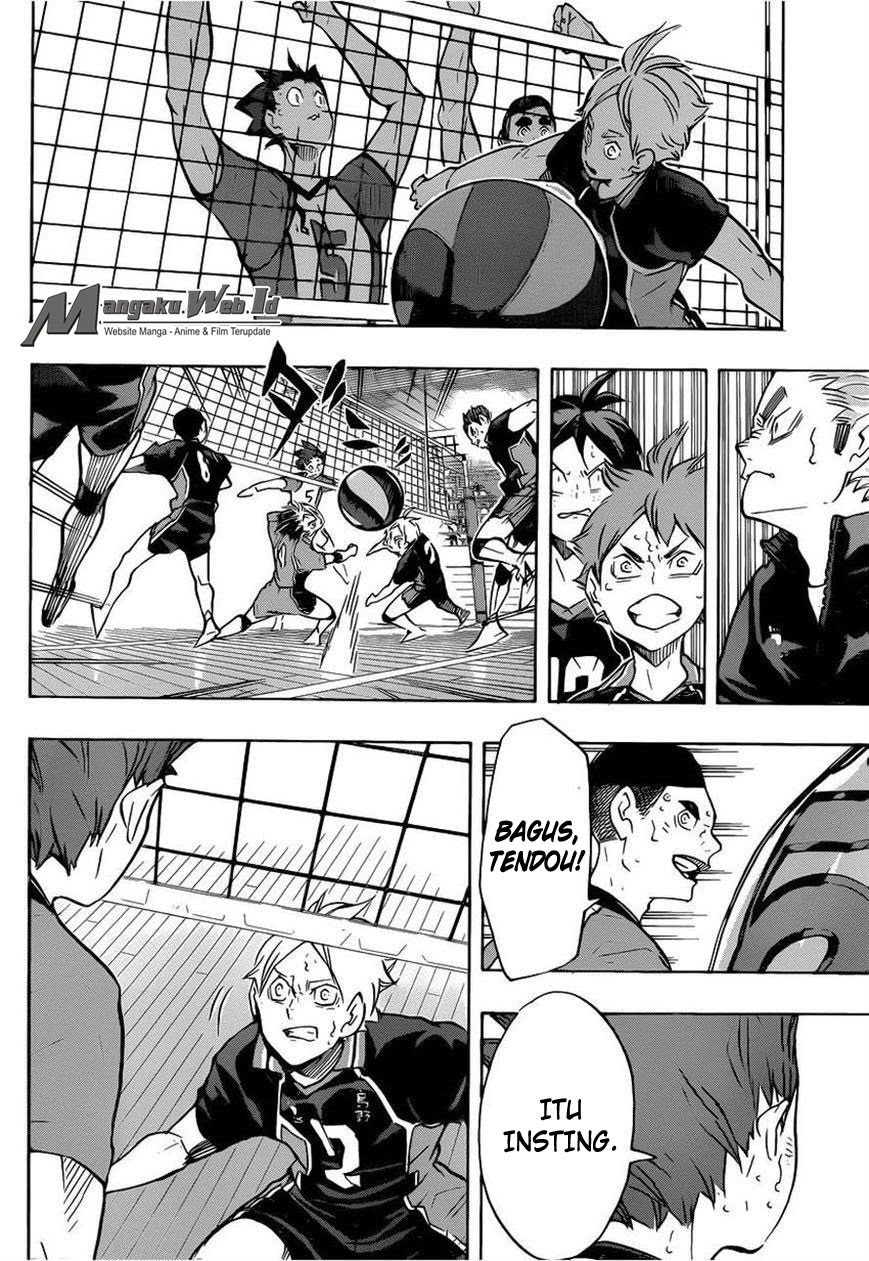 Baca Haikyuu!! - Chapter 178 halaman 17