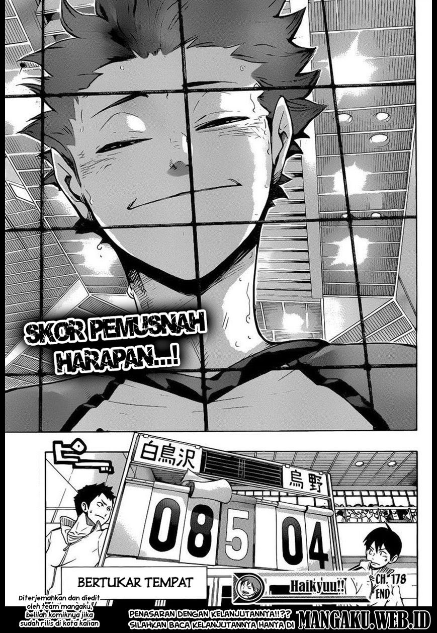 Baca Haikyuu!! - Chapter 178 halaman 18