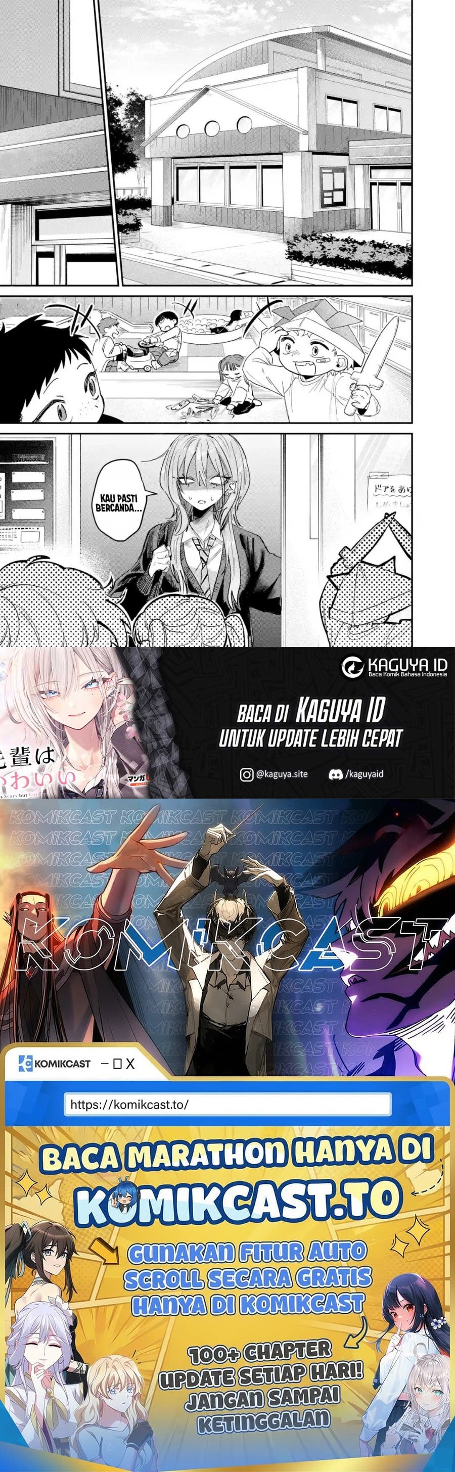 Baca Haimiya-senpai wa Kowakute Kawaii - Chapter 27 halaman 17