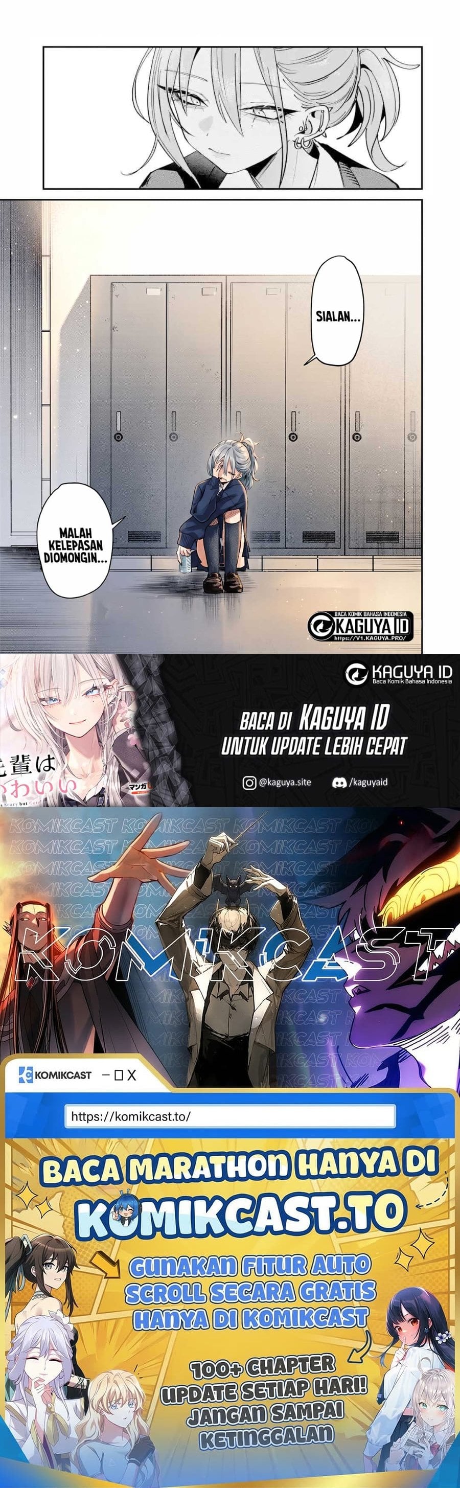 Baca Haimiya-senpai wa Kowakute Kawaii - Chapter 29.2 halaman 13