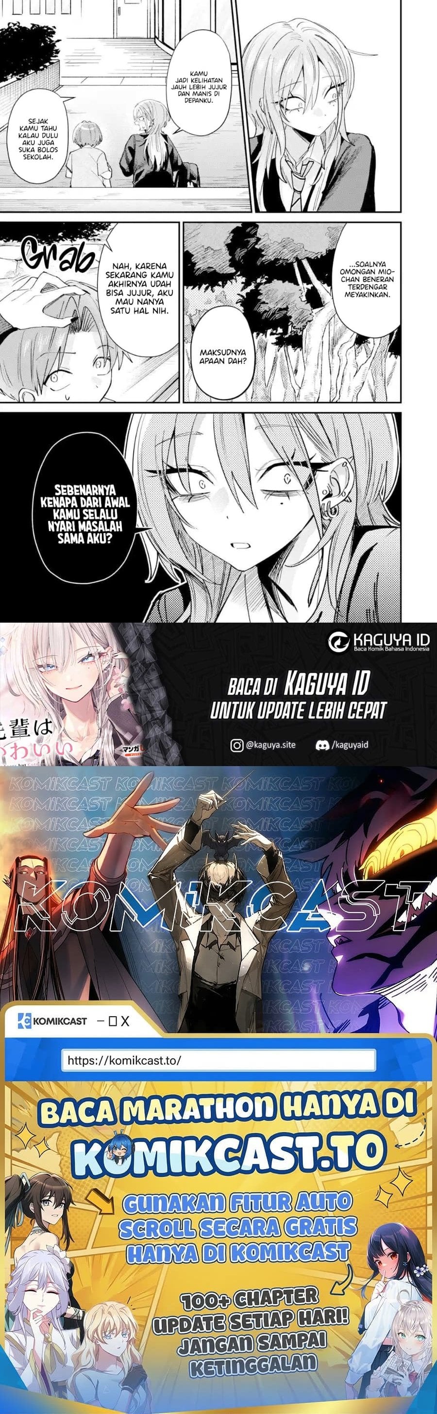 Baca Haimiya-senpai wa Kowakute Kawaii - Chapter 30 halaman 18
