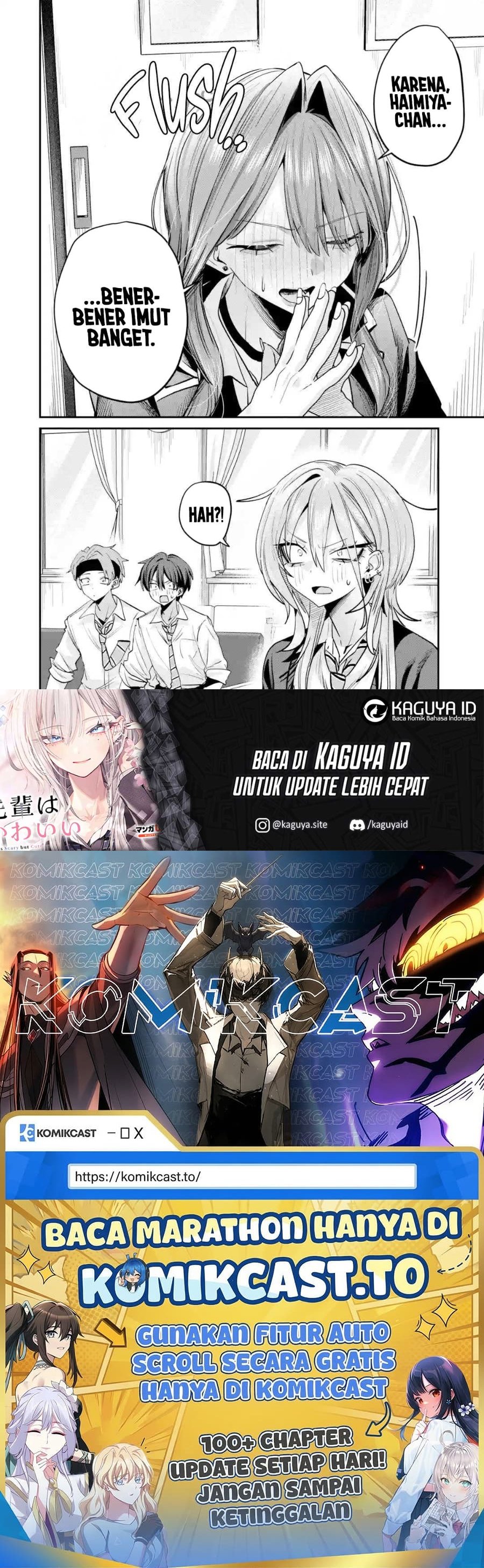 Baca Haimiya-senpai wa Kowakute Kawaii - Chapter 32 halaman 22