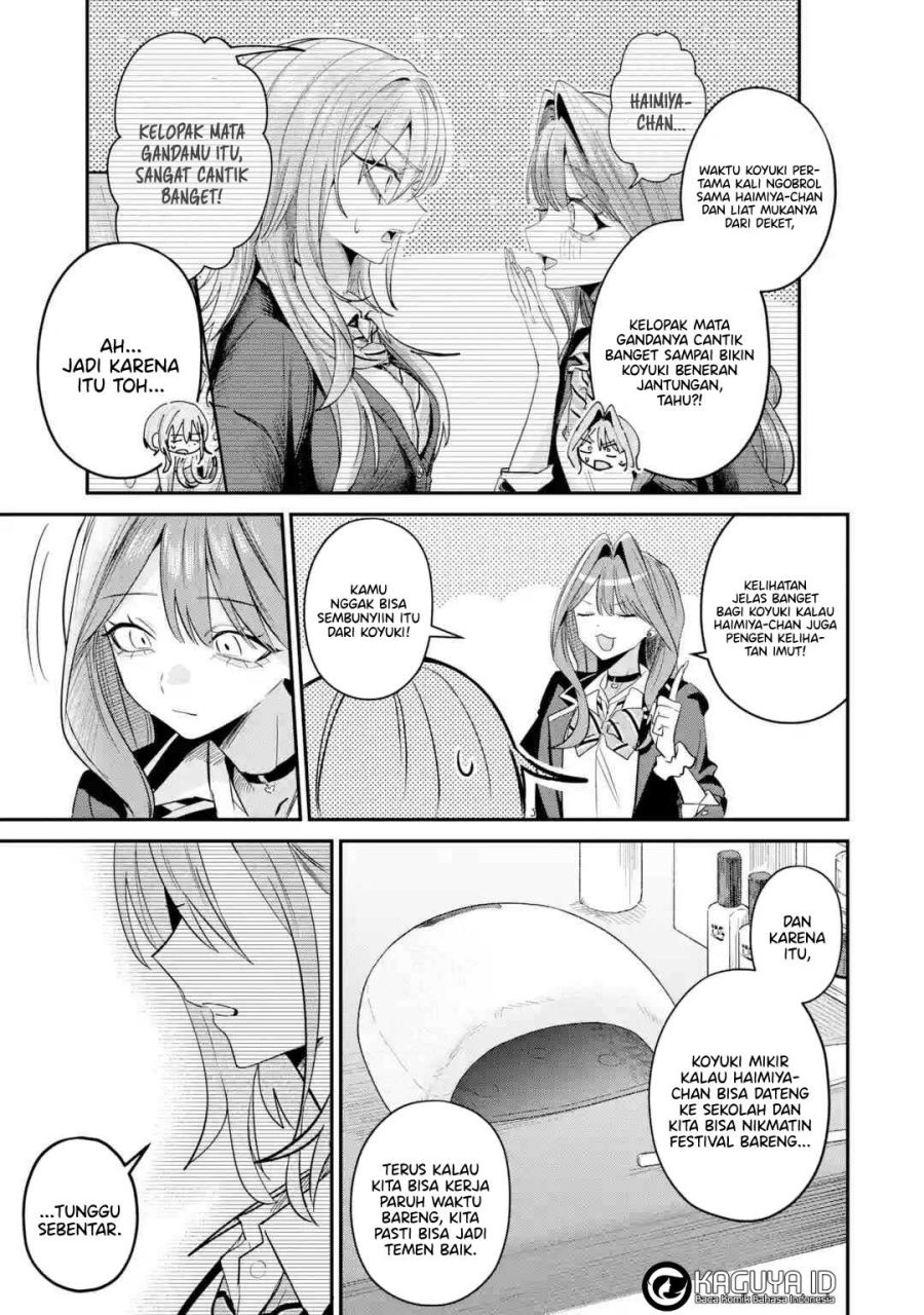 Baca Haimiya-senpai wa Kowakute Kawaii - Chapter 33 halaman 9