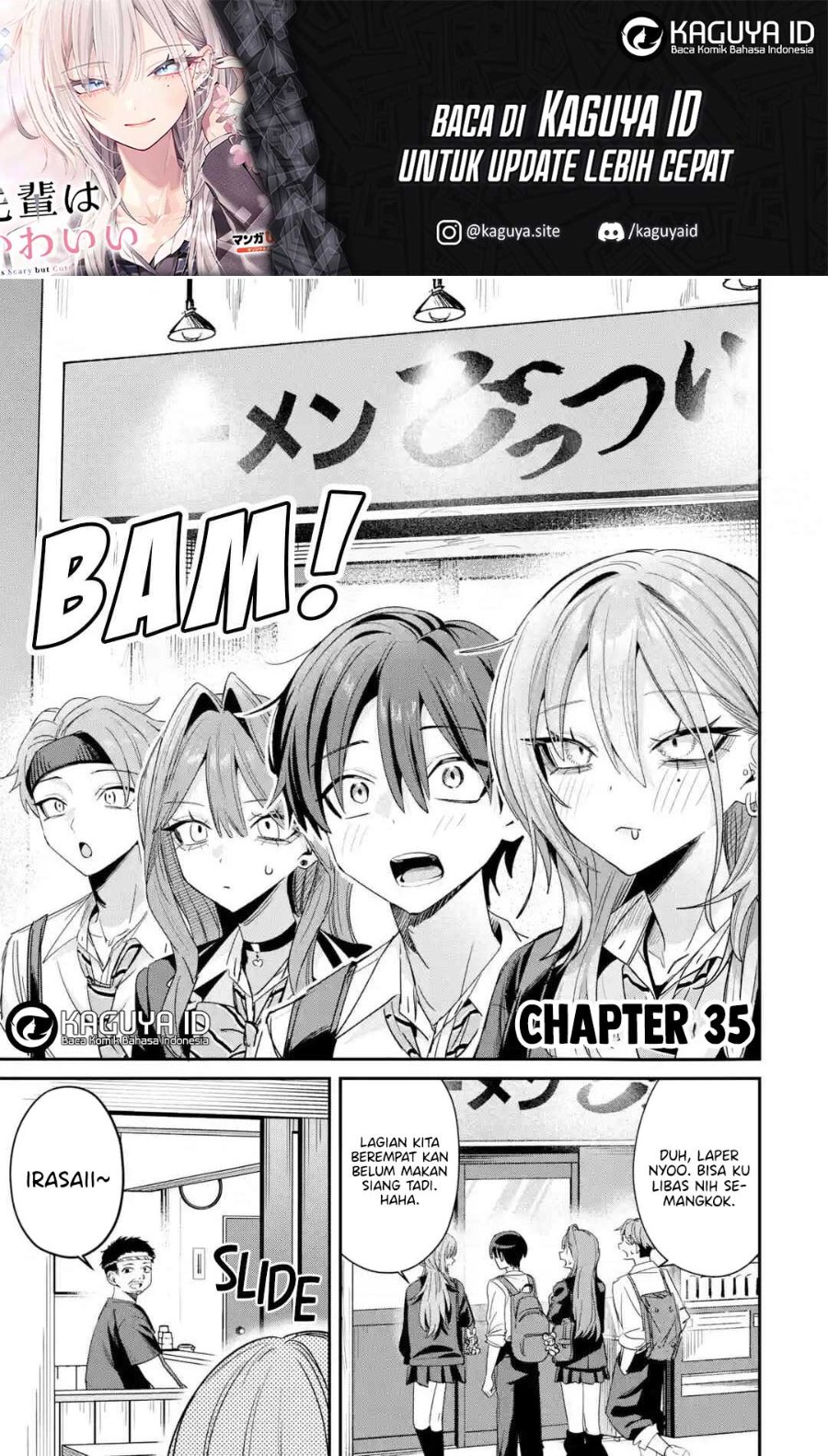 Baca Haimiya-senpai wa Kowakute Kawaii - Chapter 35 halaman 2