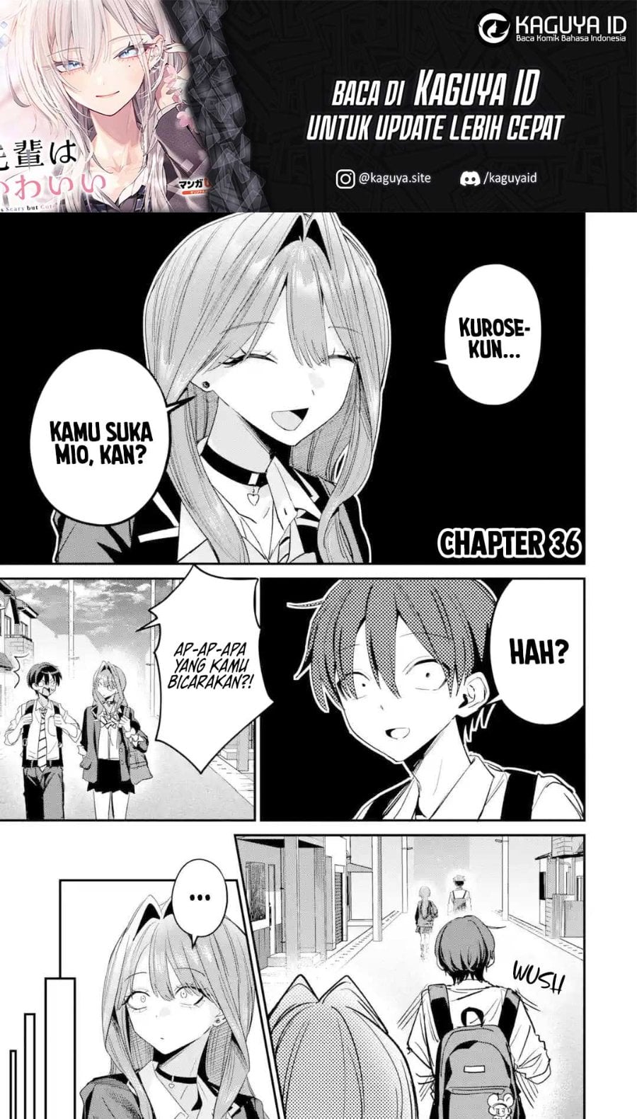 Haimiya-senpai wa Kowakute Kawaii Chapter 36 - Page 2