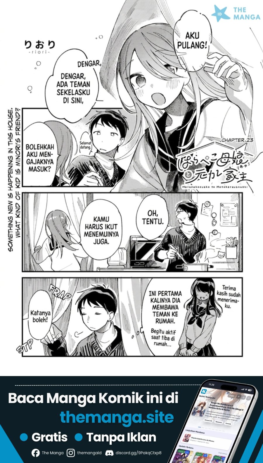 Baca Harapeko Oyako to Motokare Yanushi - Chapter 23 halaman 2
