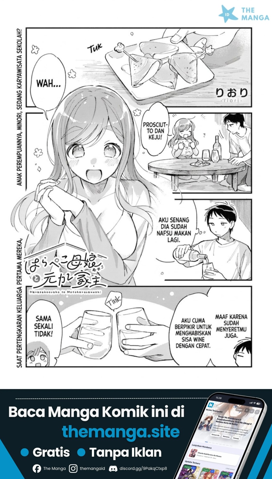 Baca Harapeko Oyako to Motokare Yanushi - Chapter 27 halaman 2