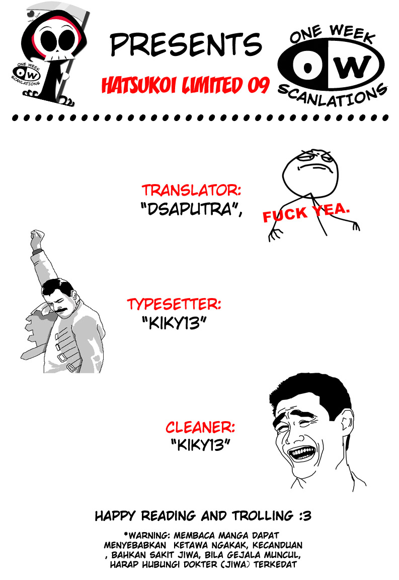 Baca Hatsukoi Limited - Chapter 9 halaman 1