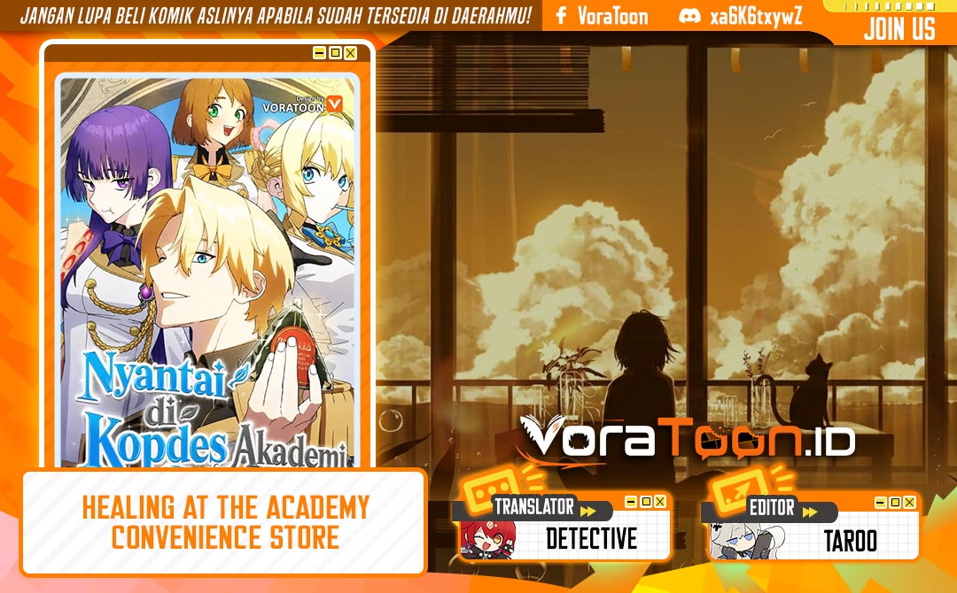 Baca Healing at the Academy Convenience Store Chapter 1 Bahasa Indonesia page 6